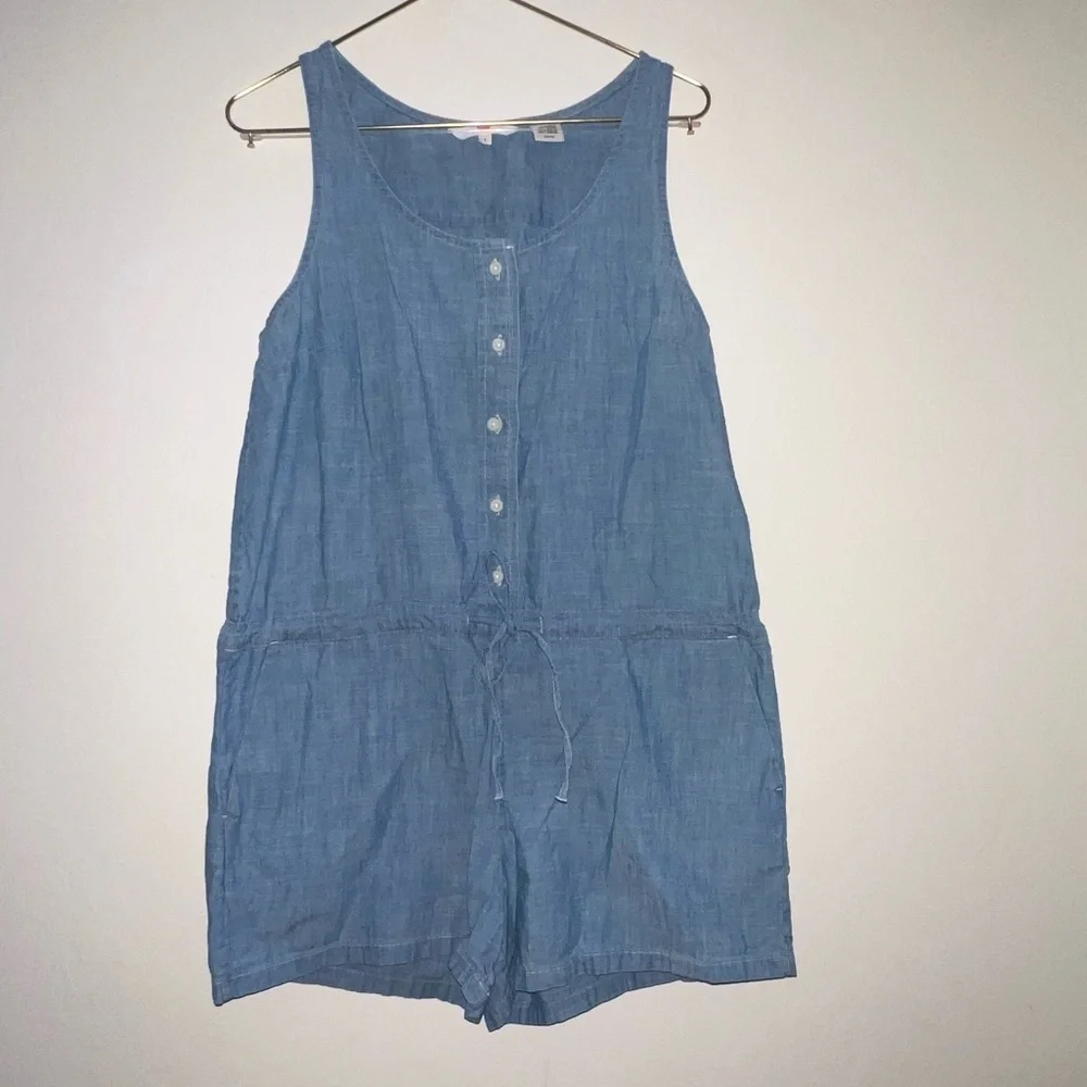 Levi's Light Blue‎ Denim Romper women’s small